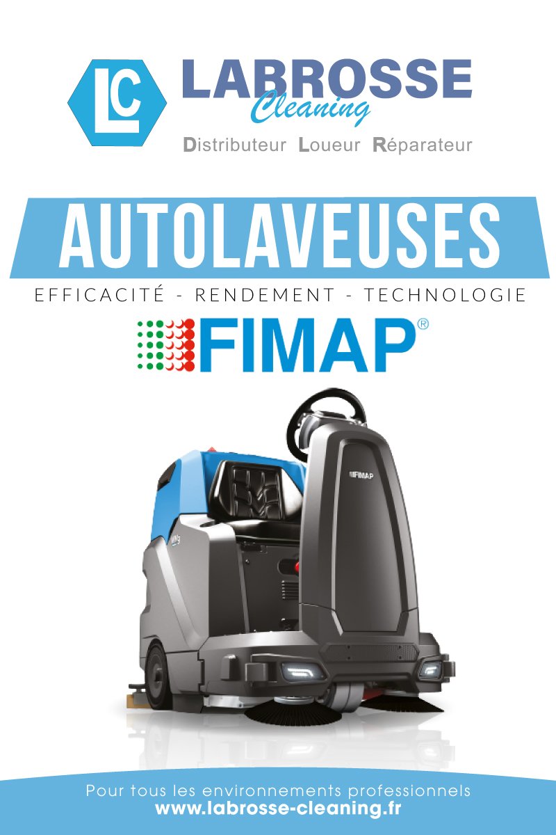 Autolaveuse FIMAP professionnelle