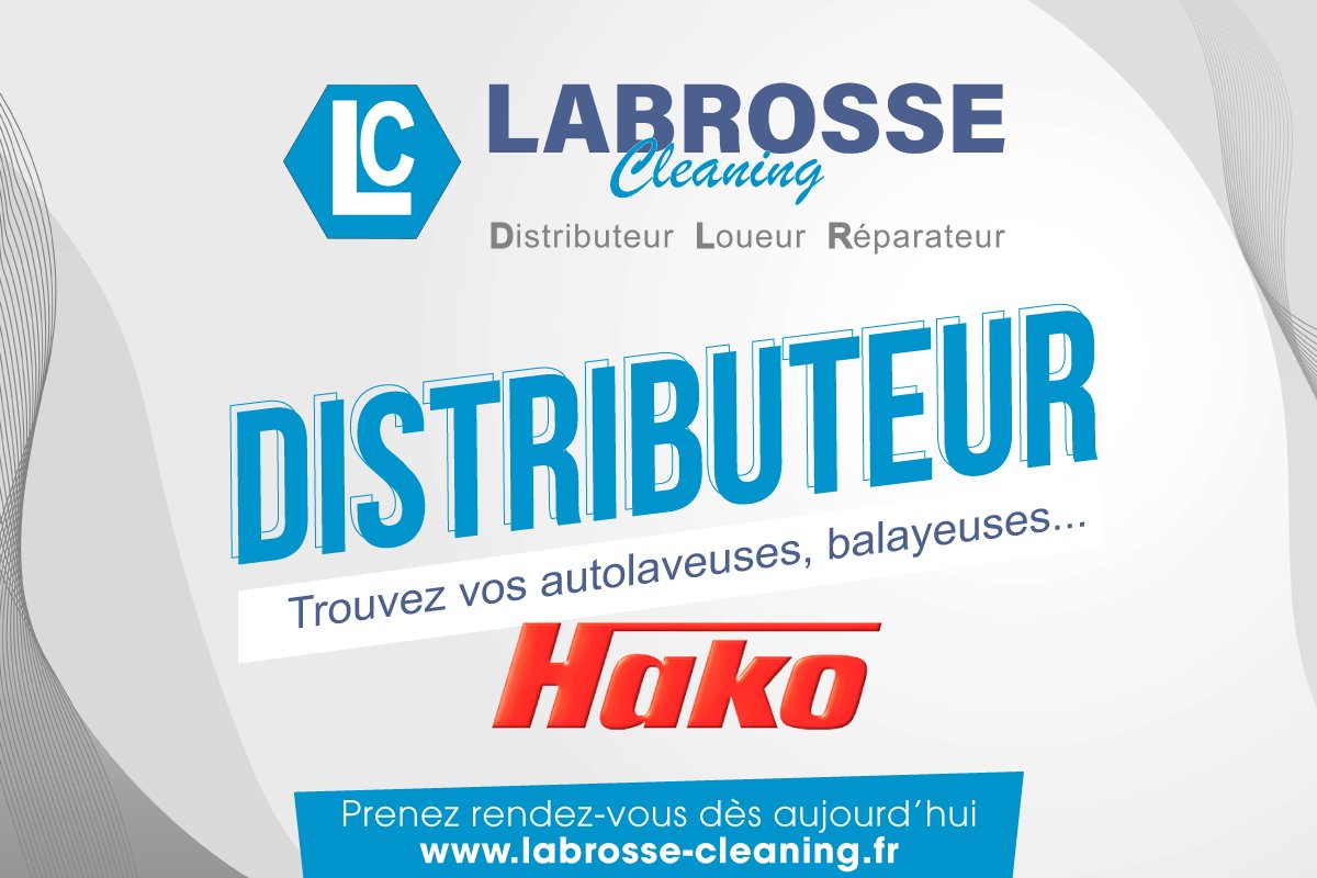 distributeurs Hako, autolaveuses, balayeuses...