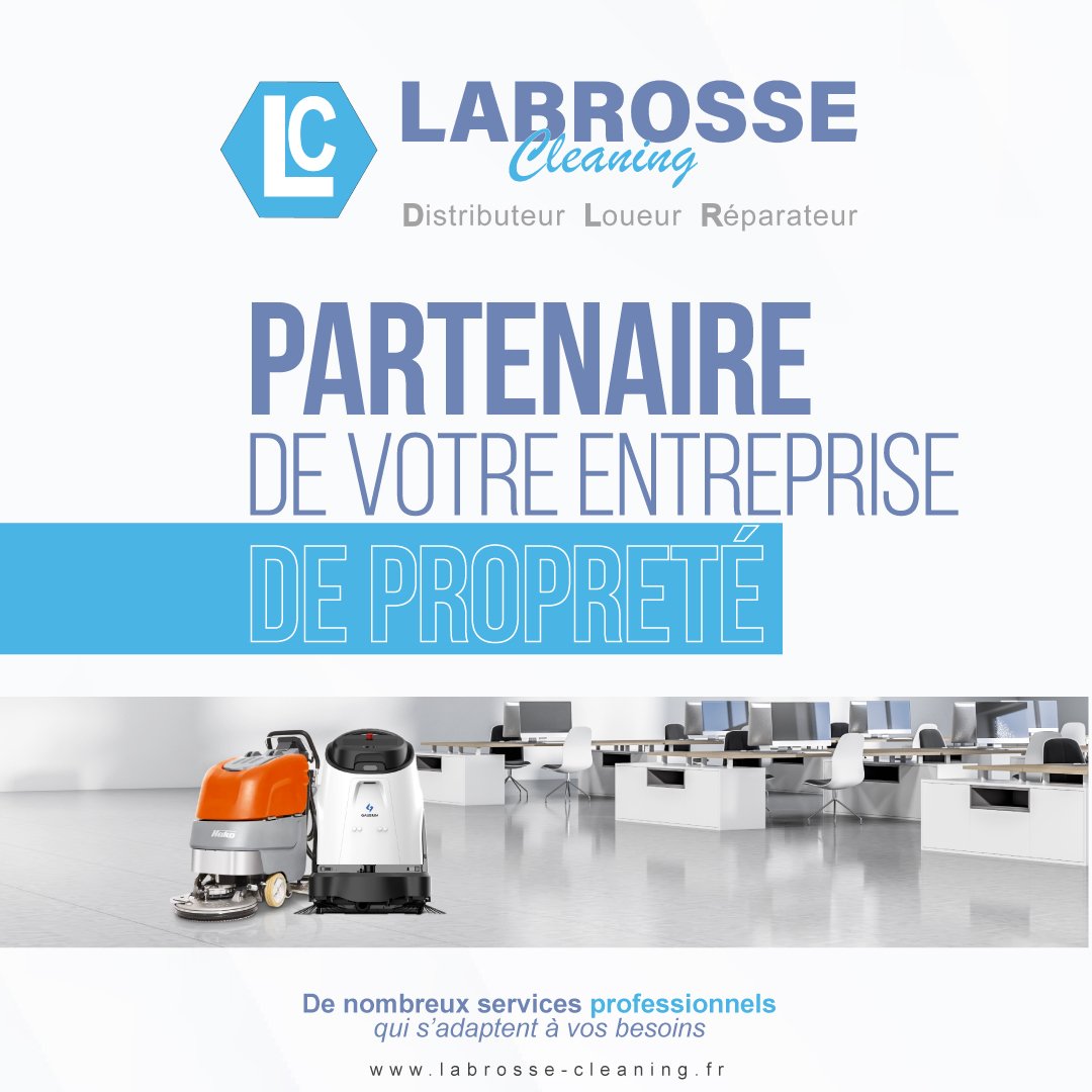 Matériel pour entreprises de nettoyage